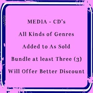 Media CD’s